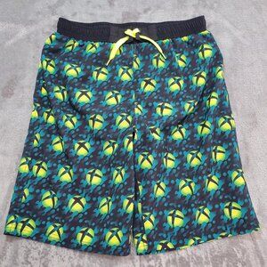 XBOX Boys Size XL 14/16 Swim Trunks Shorts Video Games Gamer Swim Beach Resort